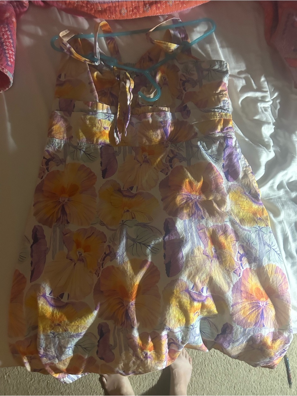 Anthropologie Pink and Purple Midi Sundress - 16W - Cecelia Pettersson - Picture 5 of 5